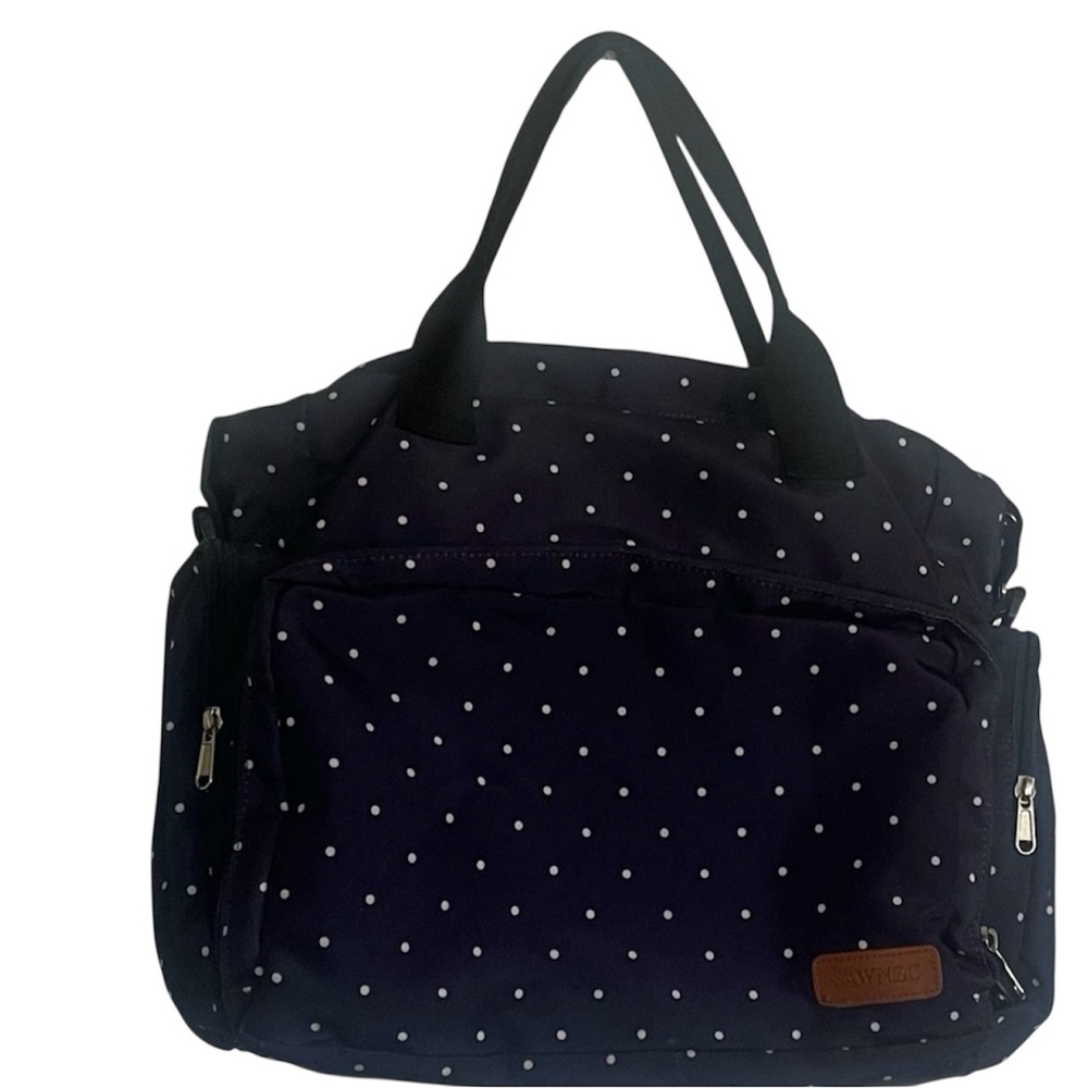 Portable Blue Diaper Crossbody bag/backpack/hand bacg